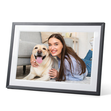 KODAK 10.1-inch Classic Digital Photo Frame RCF-1018, Wi-Fi Enabled, 32GB Touch-Screen Display with Automatic Rotation, Music, Video, Weather and Calendar